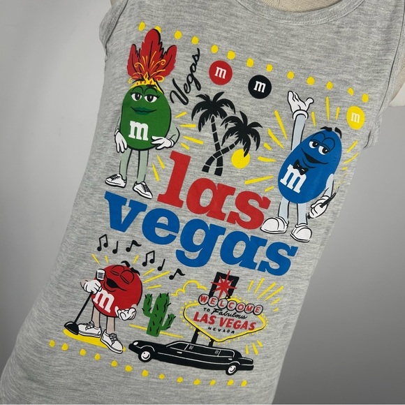 M&M's Las Vegas Tank Top - Gray S - Picture 5 of 10